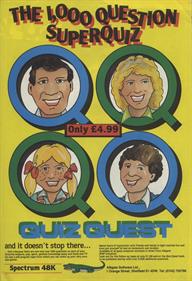 Quiz Quest - Advertisement Flyer - Front Image