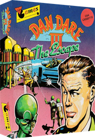 Dan Dare III: The Escape - Box - 3D Image