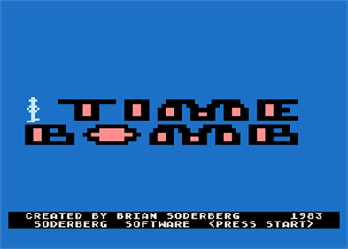 Time Bomb (Clearstar Softechnologies) - Screenshot - Game Title Image