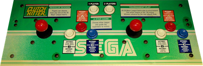 Clutch Hitter - Arcade - Control Panel Image