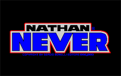 Nathan Never: The Arcade Game - Screenshot - Game Title Image