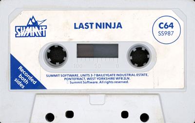 The Last Ninja (System 3 Software) - Cart - Front