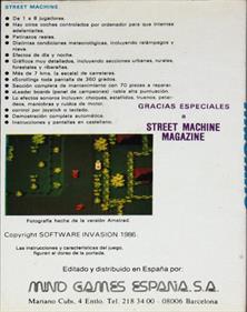 Street Machine - Box - Back Image