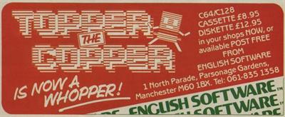 Topper the Copper - Advertisement Flyer - Front Image