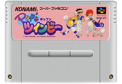 Pop'n TwinBee - Cart - Front Image