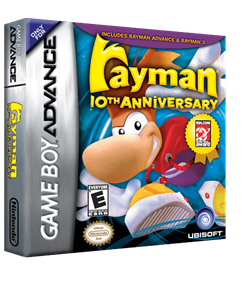 Rayman 10th Anniversary Collection - Box - 3D Image