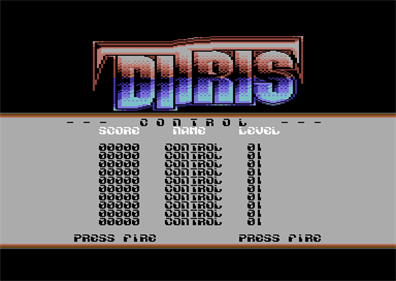 Ditris - Screenshot - High Scores Image