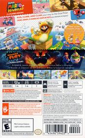 Super Mario 3D World + Bowser's Fury - Box - Back Image
