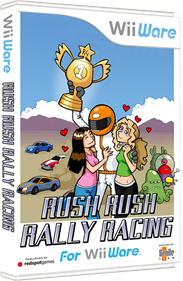 Rush Rush Rally Racing - Box - 3D Image