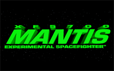 XF5700 Mantis: Experimental Fighter - Screenshot - Game Title Image