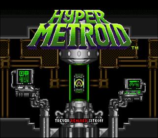Hyper Metroid - Screenshot - Game Title Image
