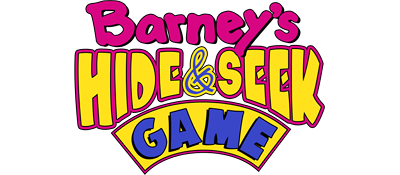 Barney's Hide & Seek Game - Clear Logo Image