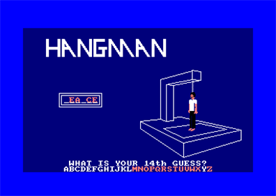 Hangman - Screenshot - Gameplay Image