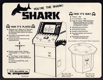 Shark - Advertisement Flyer - Back Image