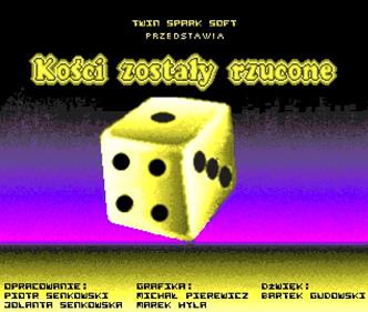 Kosci Zostaly Rzucone - Screenshot - Game Title Image