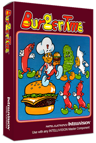 BurgerTime - Box - 3D Image