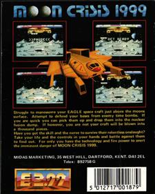 Moon Crisis 1999 - Box - Back Image