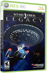 Star Trek: Legacy - Box - 3D Image