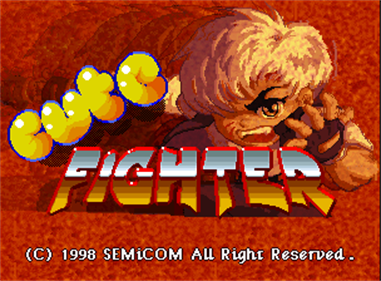 Cute Fighter - Screenshot - Game Title Image
