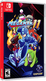 Mega Man 11 - Box - 3D Image