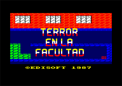 Terror en la Facultad - Screenshot - Game Title Image