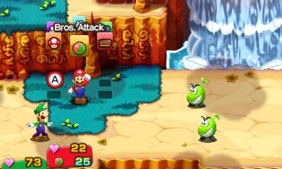 Mario & Luigi: Superstar Saga + Bowser's Minions - Screenshot - Gameplay Image