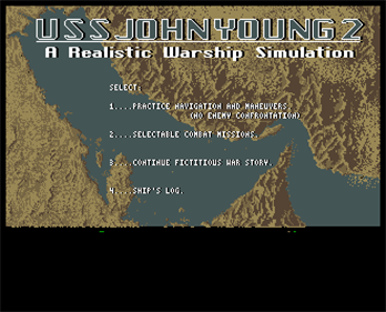 USS John Young 2: A Realistic Warship Simulation - Screenshot - Game Select Image