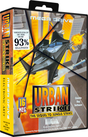 Urban Strike: The Sequel to Jungle Strike - Box - 3D Image