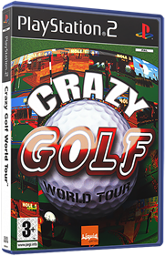 Crazy Golf: World Tour - Box - 3D Image