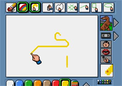 My Paint: The Animated Paint Program - Screenshot - Gameplay Image