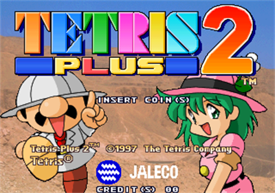Tetris Plus 2 - Screenshot - Game Title Image