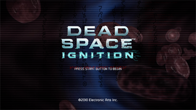 Dead Space Ignition - Screenshot - Game Title Image
