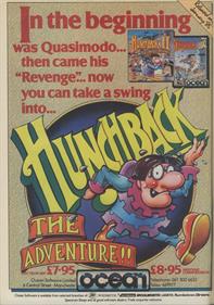 Hunchback - Advertisement Flyer - Front Image