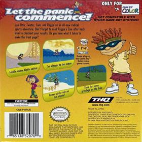 Rocket Power: Gettin' Air - Box - Back Image