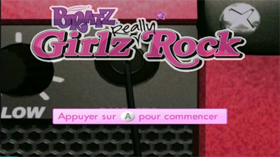 Bratz: Girlz Really Rock - Screenshot - Game Title Image