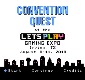 Convention Quest - Screenshot - Game Title Image