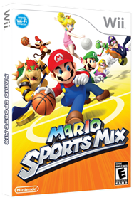 Mario Sports Mix - Box - 3D Image