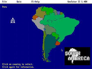 GeoTutor 2: South America - Screenshot - Gameplay Image