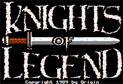 Knights of Legend - Screenshot - Game Title Image