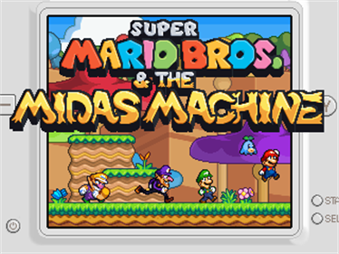 Super Mario Bros. & The Midas Machine - Box - Front Image