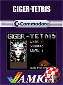 Giger-Tetris - Fanart - Box - Front Image