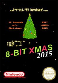 8-Bit Xmas 2015 - Fanart - Box - Front Image