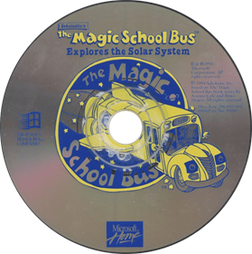 Scholastic's The Magic School Bus Explores the Solar System - Disc Image