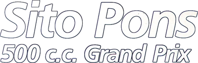 Sito Pons 500cc Grand Prix - Clear Logo Image