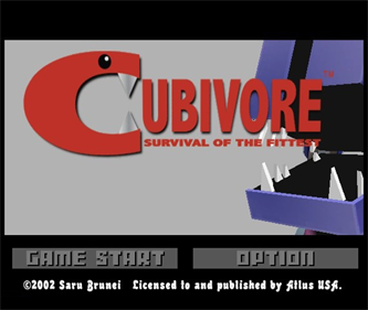Cubivore: Survival of the Fittest - Screenshot - Game Title Image