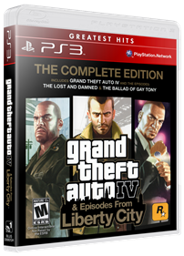 Grand Theft Auto IV: The Complete Edition - Box - 3D Image