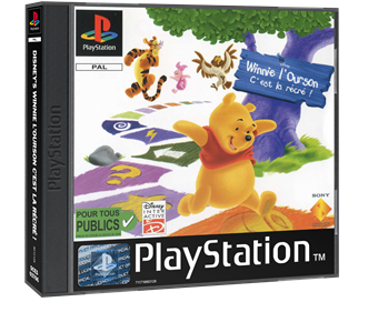 Disney's Pooh's Party Game: In Search of the Treasure - Box - 3D Image