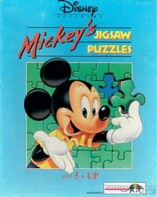 Mickey's Jigsaw Puzzles - Box - Front Image