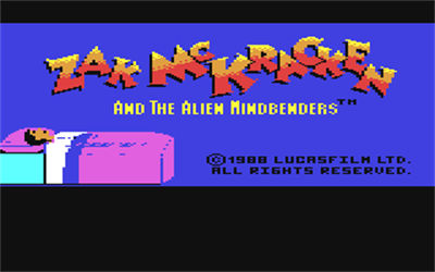 Zak McKracken and the Alien Mindbenders - Screenshot - Game Title Image