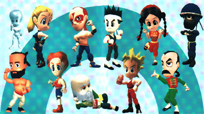 Virtua Fighter Kids - Fanart - Background Image